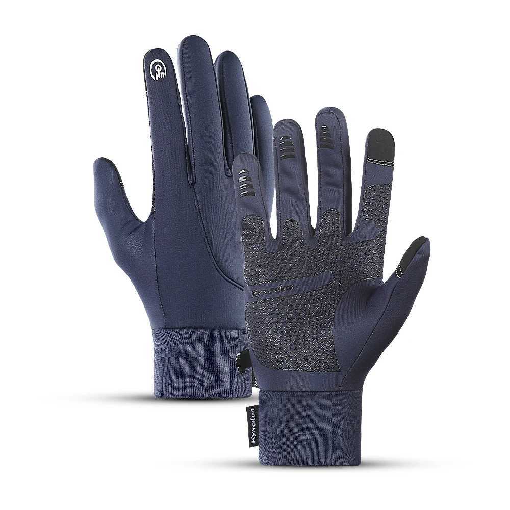 Outdoor autumn and winter bicycles Gs waterproof warm plush touch screen Gs for fishing anti-skid bicycles Gs W241026