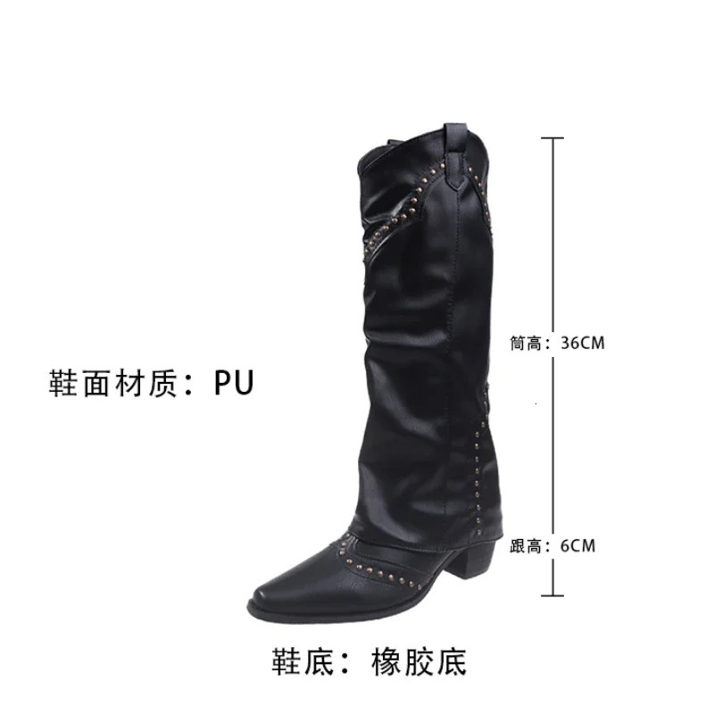 Winter Shoes Woman Thigh High Boots Fashion Back Zippers Long Knight Booties Ladies Thick Sole Shoes 241025