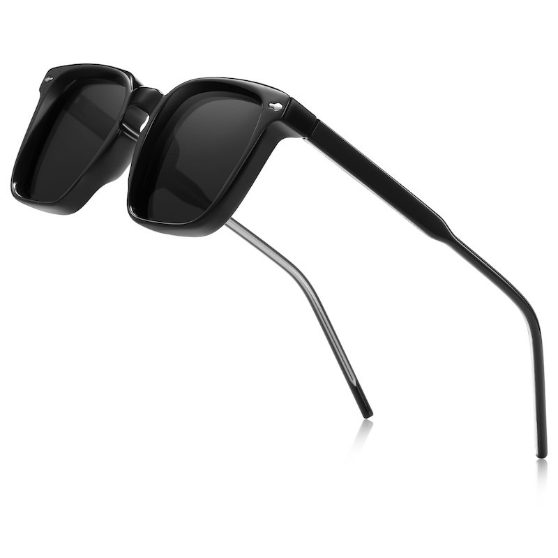 Vintage Polarized Sunglasses Women Men Luxury Brand Designer Style Sun Glasses For lady Female Retro Punk Eyewear TR90 gift square Driving Fishing S17