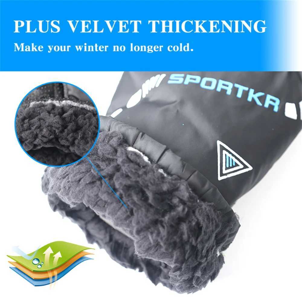 New Winter Cycling Gs Mens Outdoor Waterproof Skiing Hiking Motorcycle Warm Gloves Gs Neutral Hot Sports Gs W241026