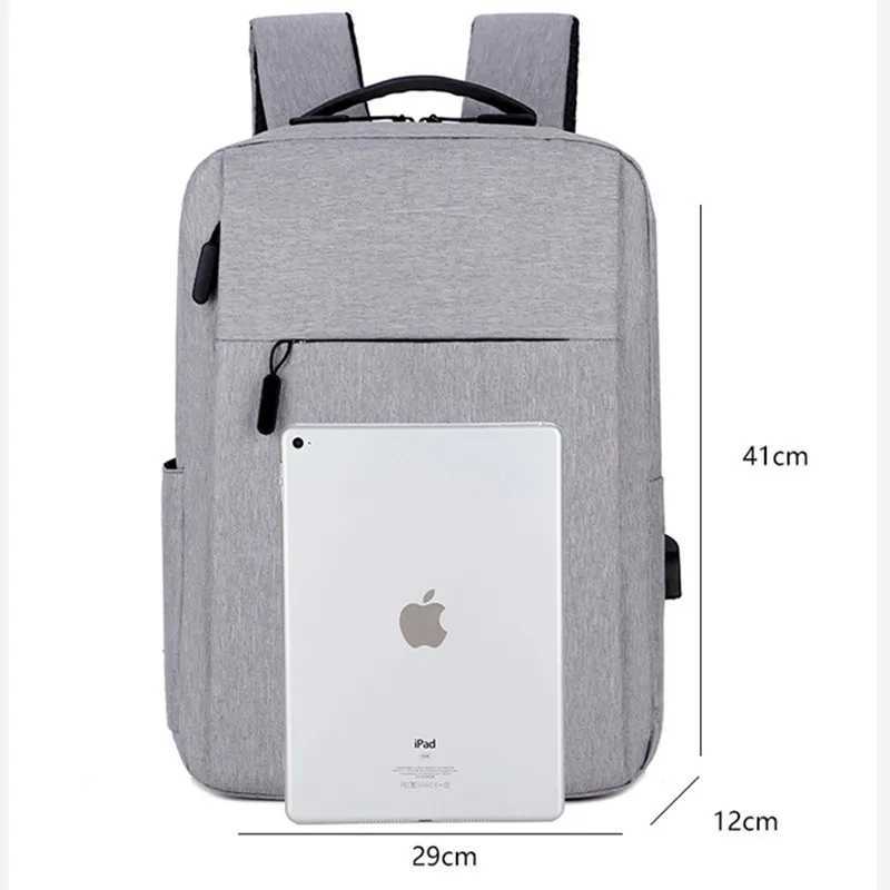 2024 New Leisure Outdoor Sports Backpack Fi Business Travel 15.6inch Laptop Backpack Waterproof Anti-theft Student BackpackXJ241026