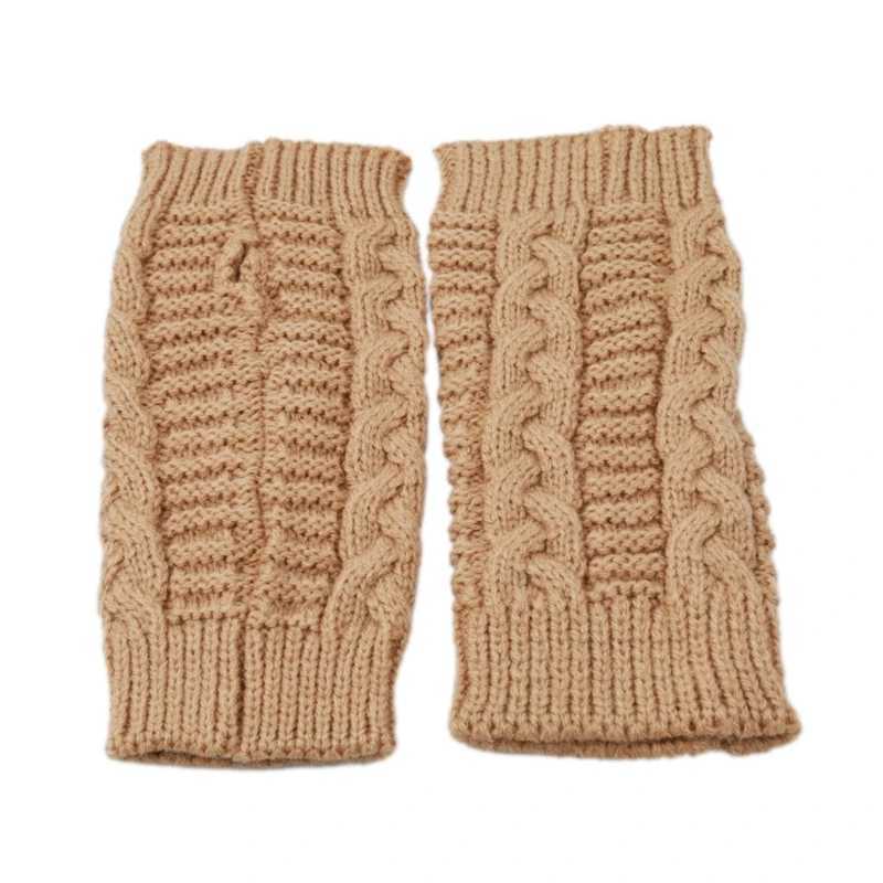 Womens Knitted Embroidery G Student Autumn Cold proof Fashion Warm Soil Finger G Accory W241026