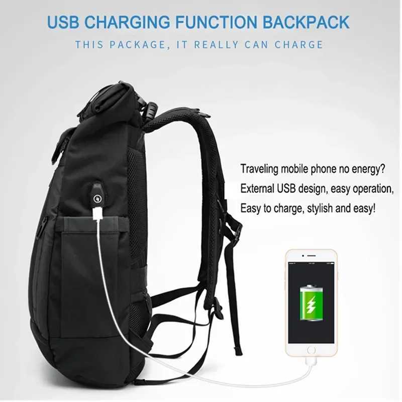 Travel Backpack For Men High Quality Business 20 inch Laptop Backpack 50 L Large Capacity Outdoor Leisure Waterproof BackpackXJ241026