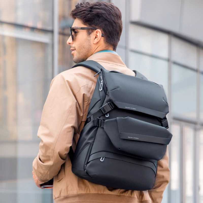 Detachable Backpack 15.6 Inch USB Charging Business Briefcase Shoulder Waist Bag for Man Waterproof Multi-Use Laptop BackpackXJ241026