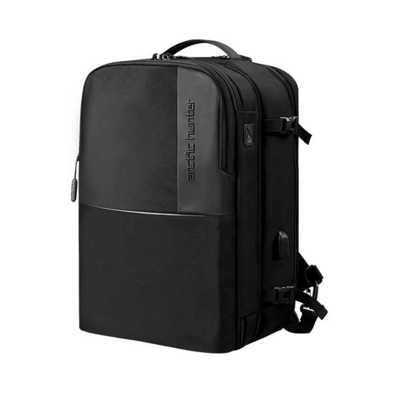 Arctic Hunter 2023 MochilaWaterproof 17.3 Inch 2 in 1 Backpack Bag 60L Large Capacity Carry On Luxury Travel Laptop Backpack MenXJ241026