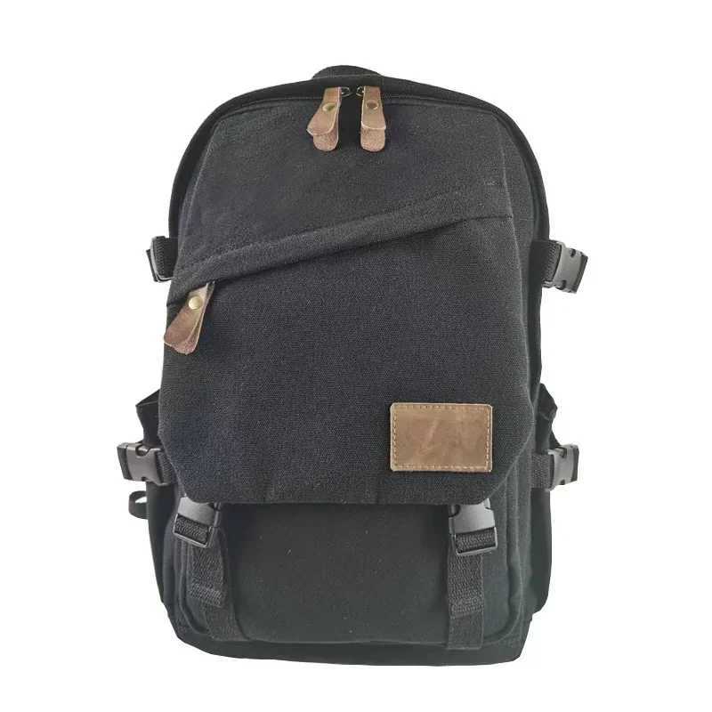 Mans Canvas Backpack Travel Schoolbag Male Backpack Men Large Capacity Teenage Boys Rucksack Shoulder School Bag mochilas bolsaXJ241026