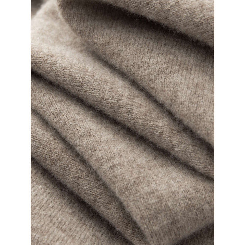 CHICUU Women Bloomers Autumn Winter Thick Cashmere Pants 100% Merino Wool Knitwear Simple Style Soft Warm Trousers Korean
