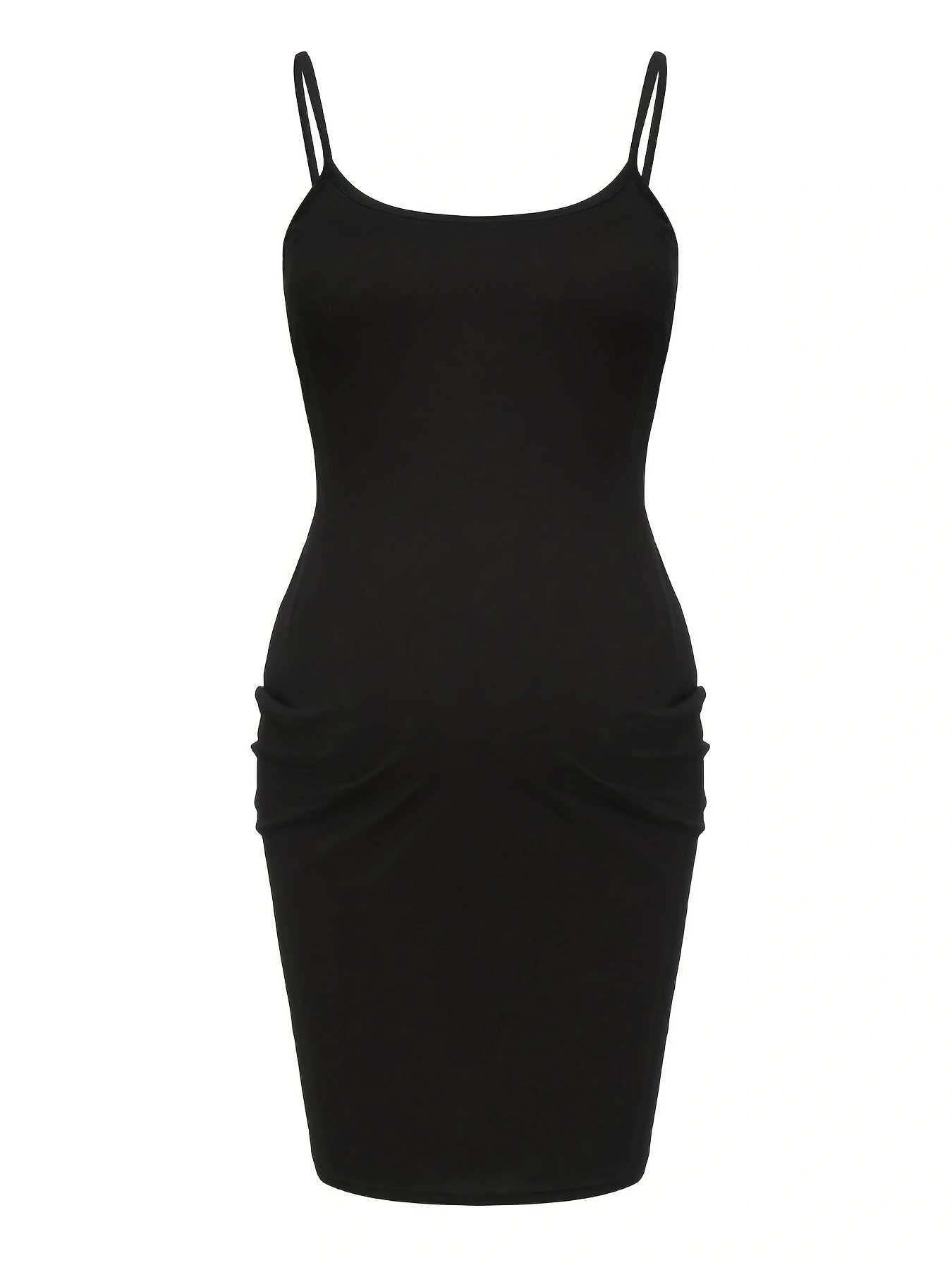Pregnant women hanging solid color dresses of medium length W241026
