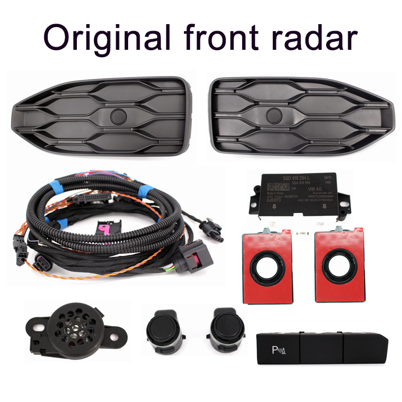 For VW T-Roc Front radar sensor kit Upgrade from 4K to 8K