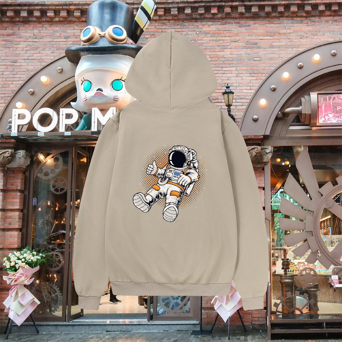 2024 DIY Unisex Sweatshirts Breathable Hooded Collar Loose Men's Hooded Sweatshirt Oversized 2XL 3XL Top Pullover Hoodie Daily Wear Thick Plush