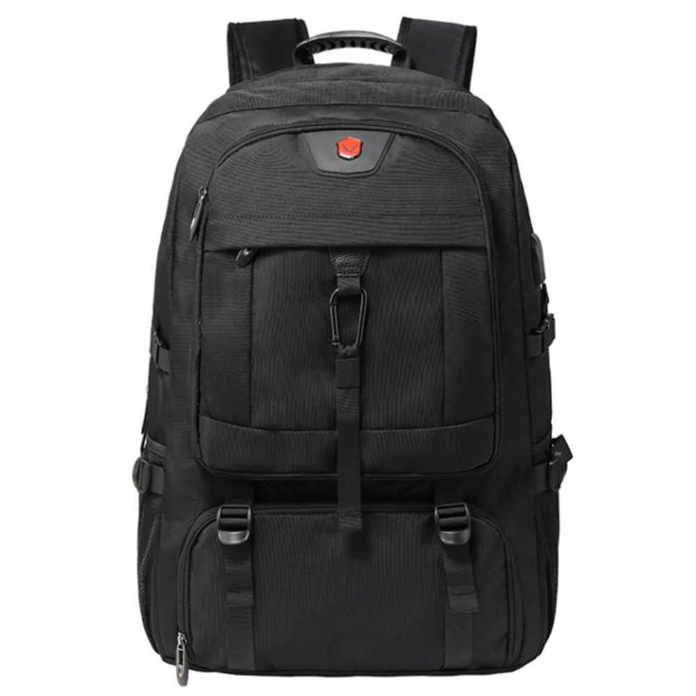 50L 80L Large Travel Backpack Men Casual Separate Shoe Compartment Business Bag Outdoor Sports Waterproof Man Storage BackpacksXJ241026