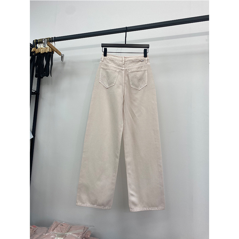 Women Jeans 2023 New Loose Fitting Soft Wide Leg Denim Pants