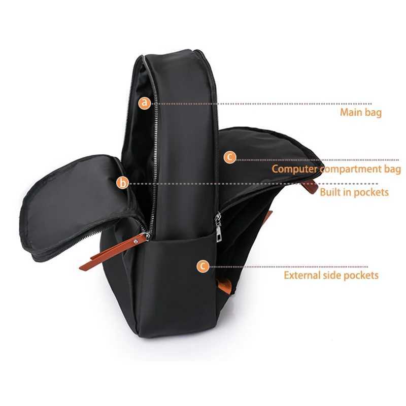 Men Backpacks Women Oxford Waterproof Rucksack Business Computer Bag Casual Travel Backpack Senior High School Student SchoolbagXJ241026