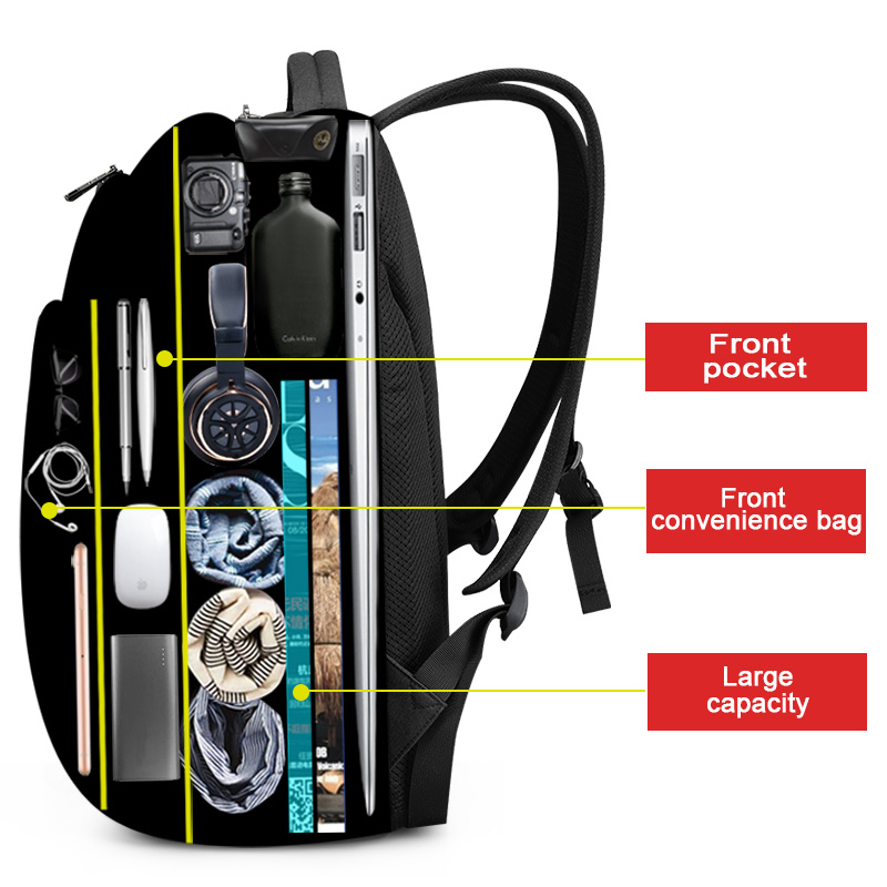 Tigernu 15.6 Laptop leisure business backpack men's multi-functional laptop bag short distance travel commuting backpack