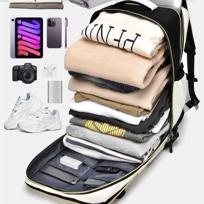 Backpack Hiking camping backpack large capacity multi-layer outdoor sports backpack can carry a pair of spare shoes New inXJ241026