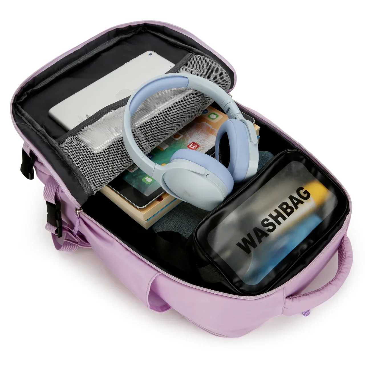 Multi functial travel bag large capacity backpack Male and female campus middle school high bagXJ241026