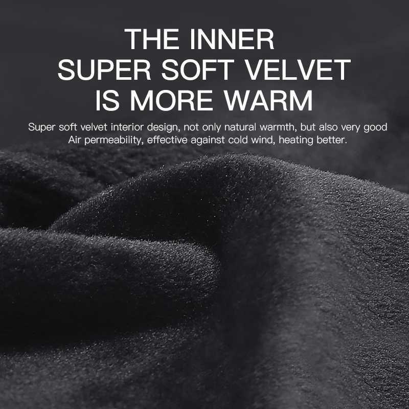 Outdoor Winter Cycling Gs Warm Touch Screen Wear resistant Anti slip Zipper Bike Gs Mens Hiking Work W241026