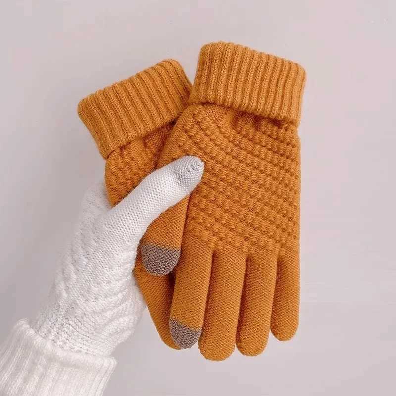 Winter male and female touch screen GS cute student bike warm and cold resistant thick winter velvet GS... W241026