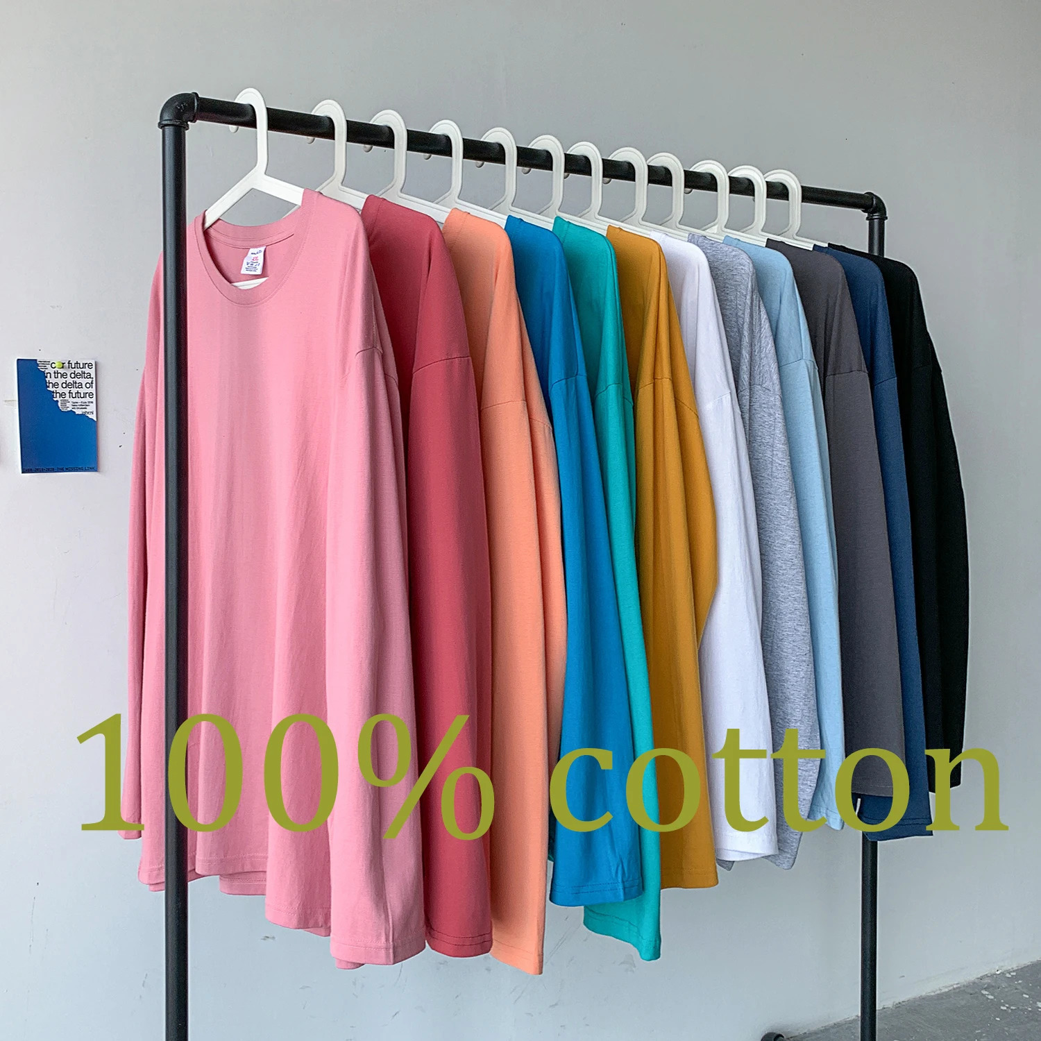 2024 Spring Autumn Long Sleeve Tshirts Men ONeck Collar T Shirts Fashion Casual Comfortable TShirts 241025