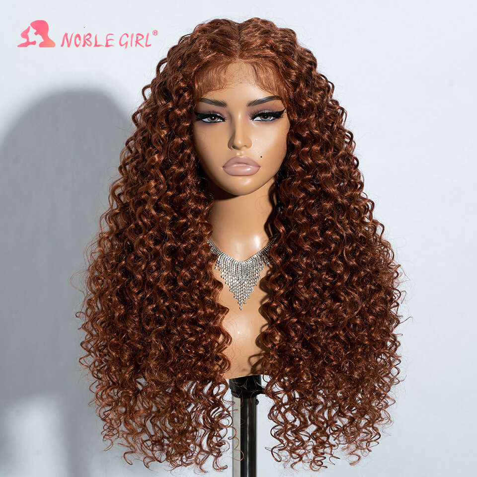 Synthetic 30 Inch Long Hair Afro Kinky Curly Wigs For Women Lace Front Wig