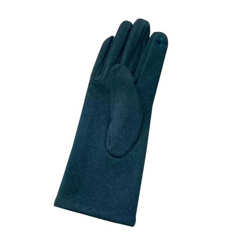 Fashion Diamond G Womens Retro Winter Touch Screen Full Finger Warm Windproof Bicycle Driver Womens Gs Gloves T41 W241026