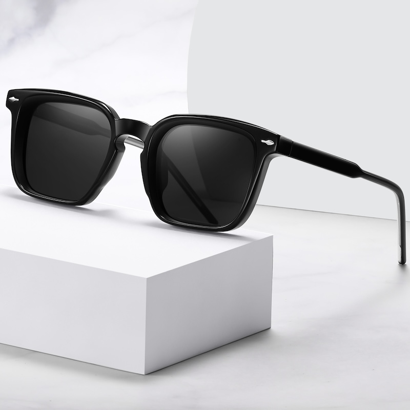 Vintage Polarized Sunglasses Women Men Luxury Brand Designer Style Sun Glasses For lady Female Retro Punk Eyewear TR90 gift square Driving Fishing S17