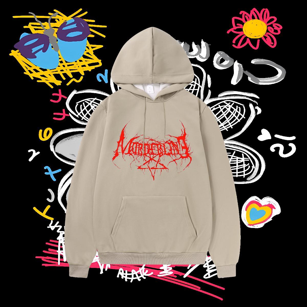 DIY Hooded Sweatshirt Breathable Long Sleeve Comfortable Hoodie Pullover US/EU Size Pullover Hoodie Street wear Hip Hop 350g Cotton