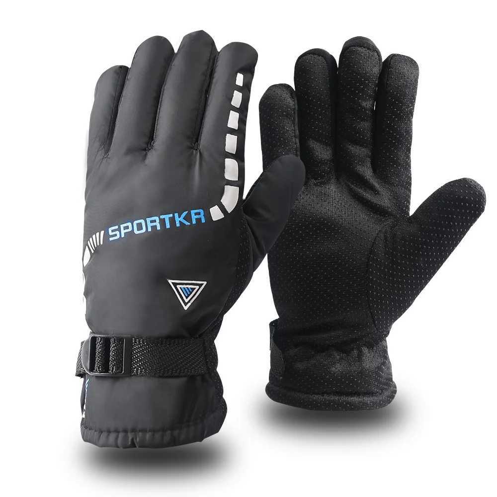 New Winter Cycling Gs Mens Outdoor Waterproof Skiing Hiking Motorcycle Warm Gloves Gs Neutral Hot Sports Gs W241026