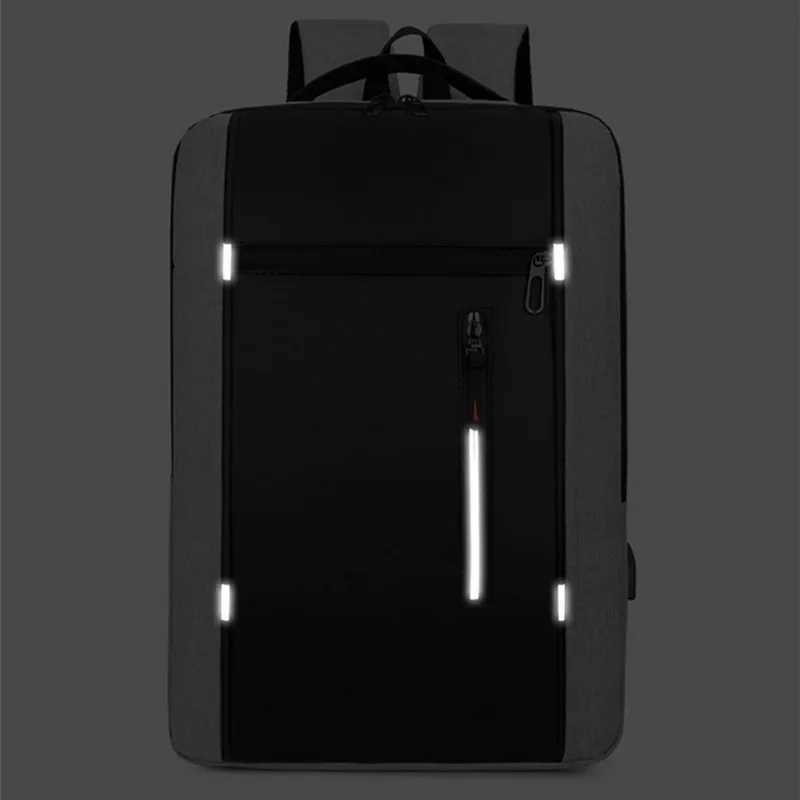 Waterproof Business Backpack Men USB School Backpacks 15.6 Inch Laptop Backpack Large Capacity Bagpacks For Men Back Pack BagsXJ241026