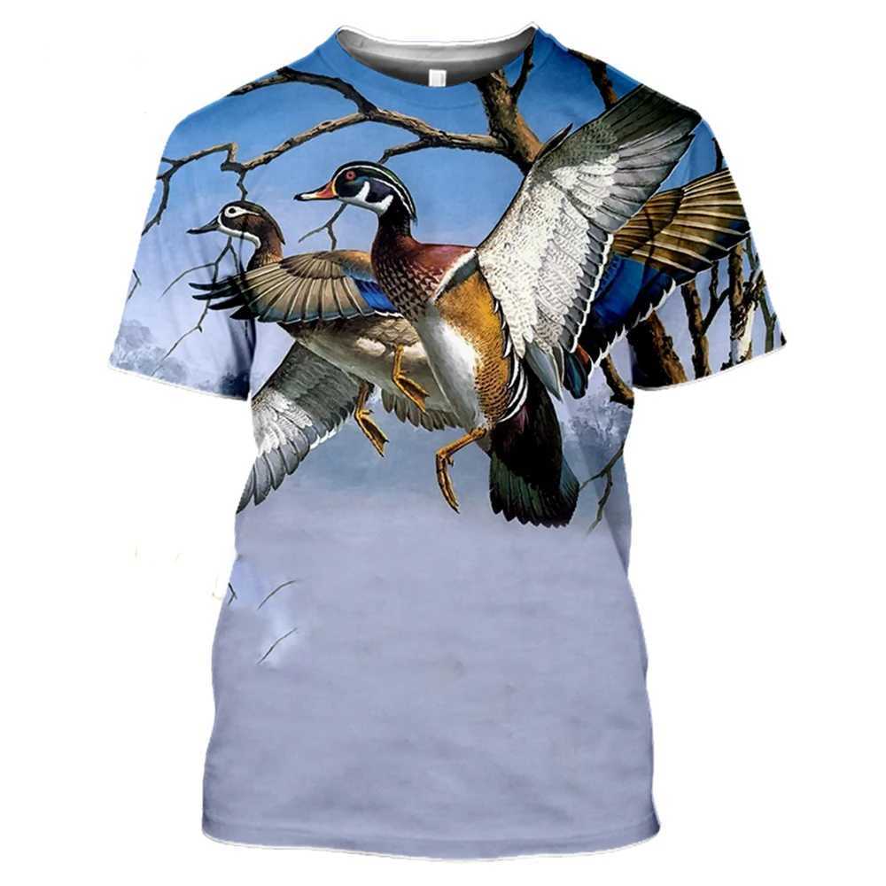 3D printed Harajuku T-shirt for summer animal hunting Partridge bird fashion casual mens T-shirt Chukar short sleeved T-shirt W241026