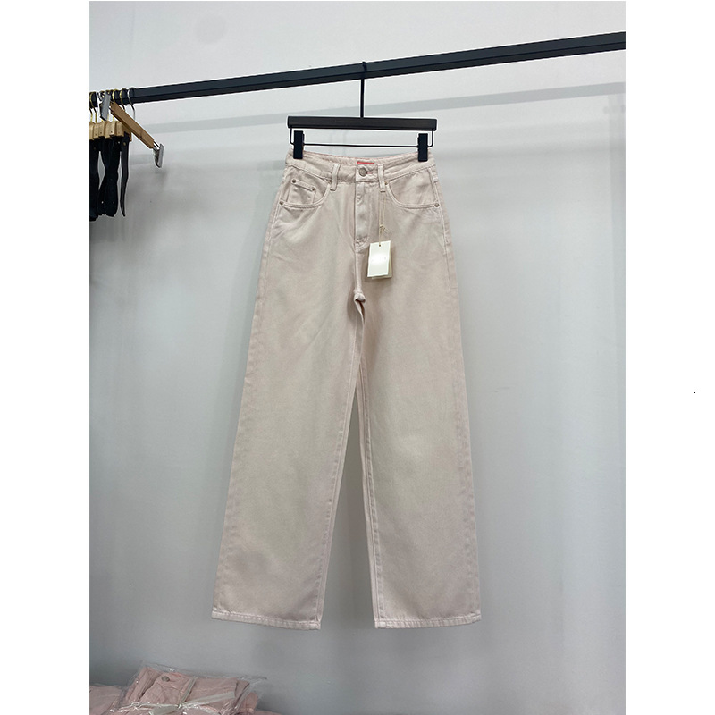 Women Jeans 2023 New Loose Fitting Soft Wide Leg Denim Pants