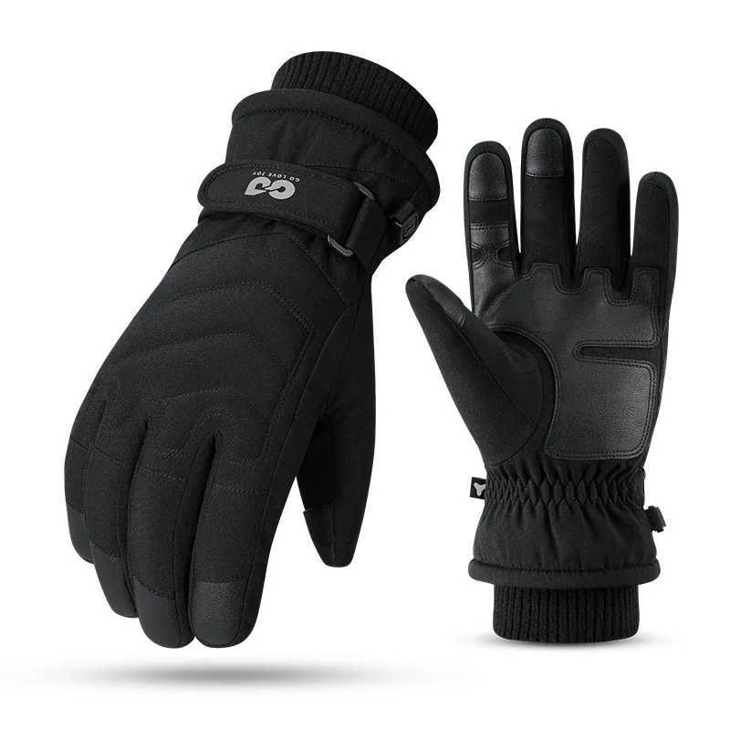 New autumn and winter skiing Gs mens and womens outdoor sports velvet waterproof anti slip warm motorcycle riding Gs W241026