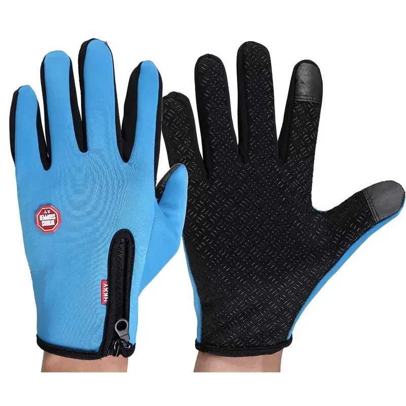 Mens winter Gs waterproof windproof cold Gs skiing board motorcycle driving warm touch screen zipper G W241026