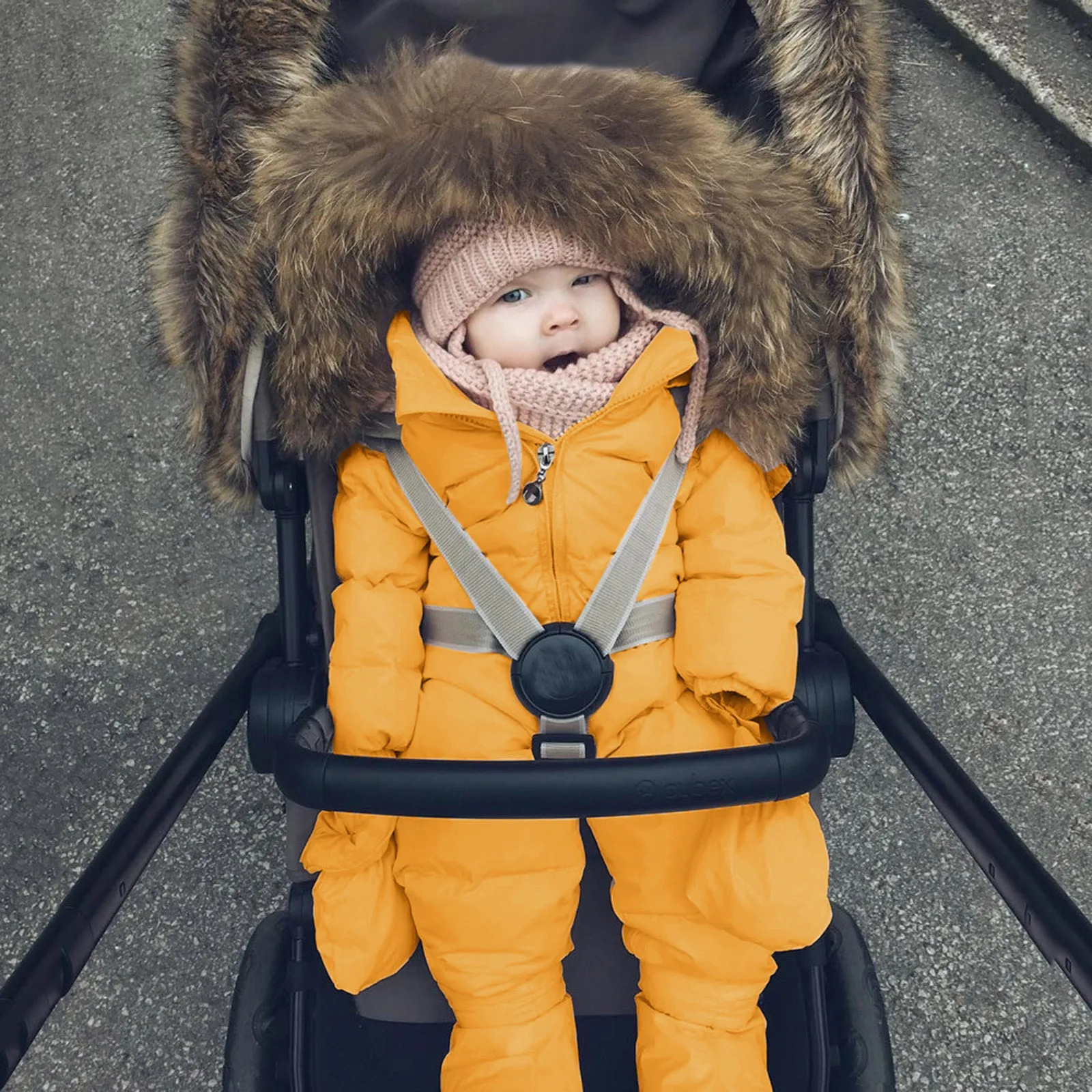 Winter Infant Baby Boy Girl Romper Jacket Hooded Jumpsuit Warm Thick Coat Outfit Roupas de baby Toddler Clothing Outwear 241025