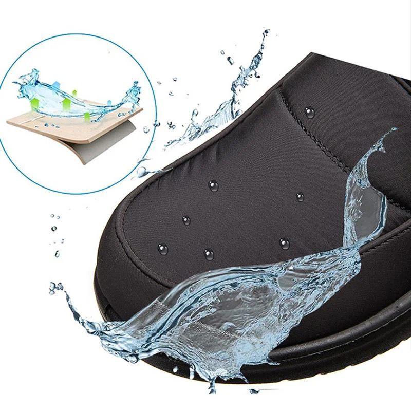Women Boots Snow Fur Shoes Woman zipper Platform Boots For Women Soft Ankle Boots Waterproof Plush Botas Mujer Winter Shoes 241025