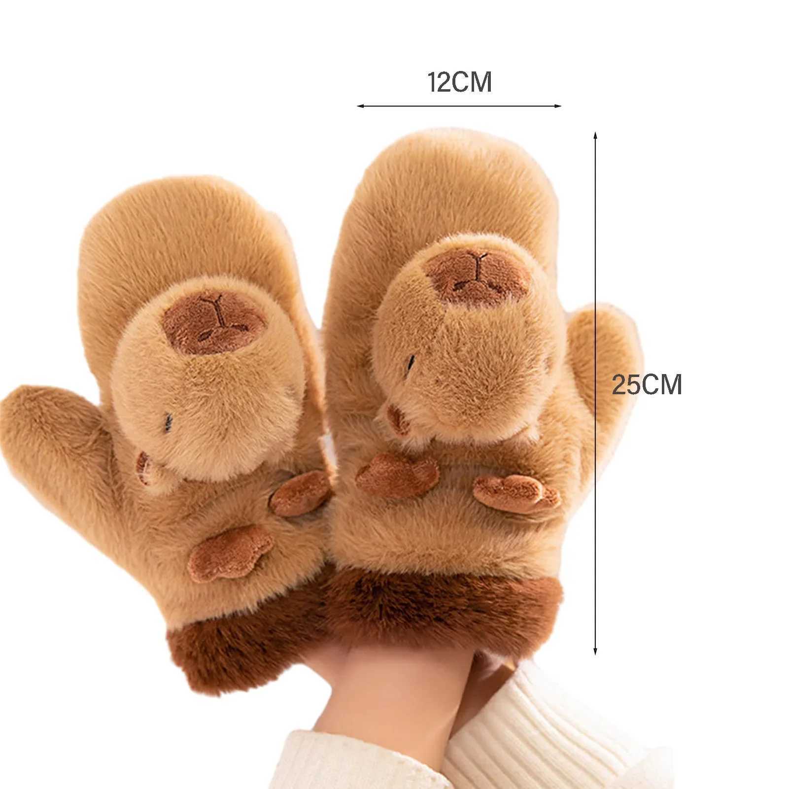 Female Winter Gs Kaii 3D Cybara Penguin Cold Weather Warm Gs Driving Running Hiking W241026