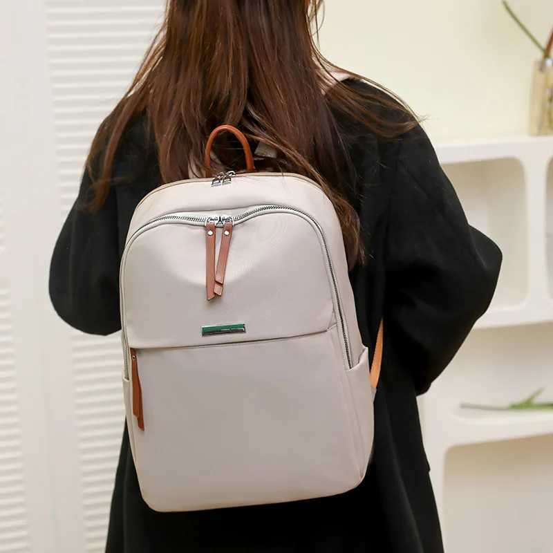 Men Backpacks Women Oxford Waterproof Rucksack Business Computer Bag Casual Travel Backpack Senior High School Student SchoolbagXJ241026