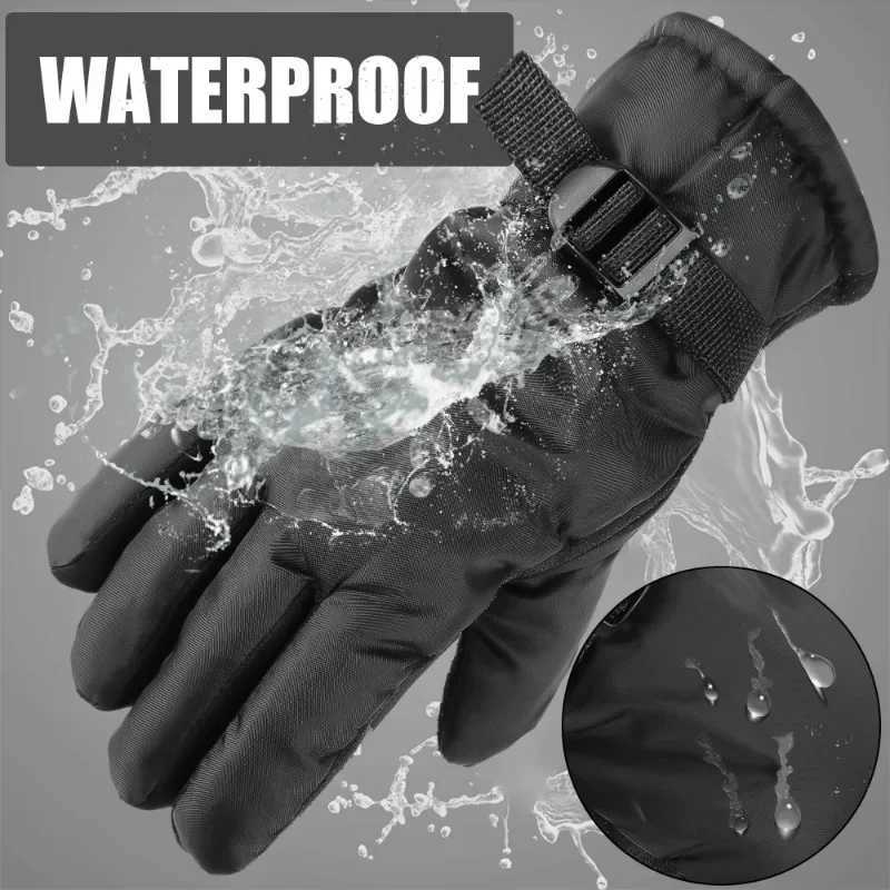 Winter Warm Bike Gs Mens Outdoor Waterproof Skiing Hiking Motorcycle Gloves Gs Neutral Hot Sports Gs W241026