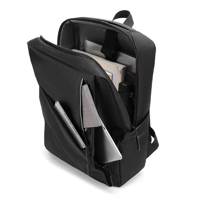 Laptop Backpack with USB Plug Mens Business Backpacks Notebook Casual Multifuncti Waterproof High Quality School Bag For MenXJ241026