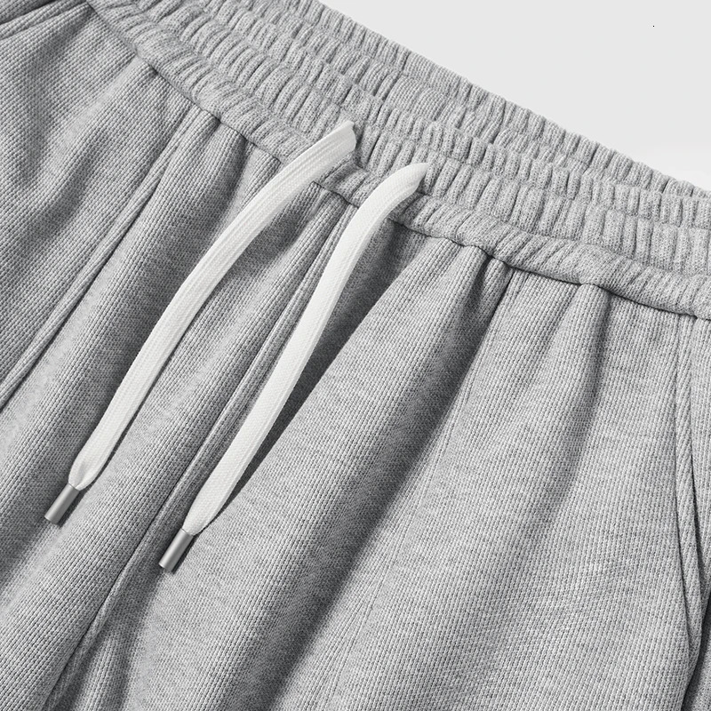 INFLATION Heavyweight Polar Fleece Lined Sweatpants Men Streetwear Straight Leg Pants Casual Trousers Unisex 241025