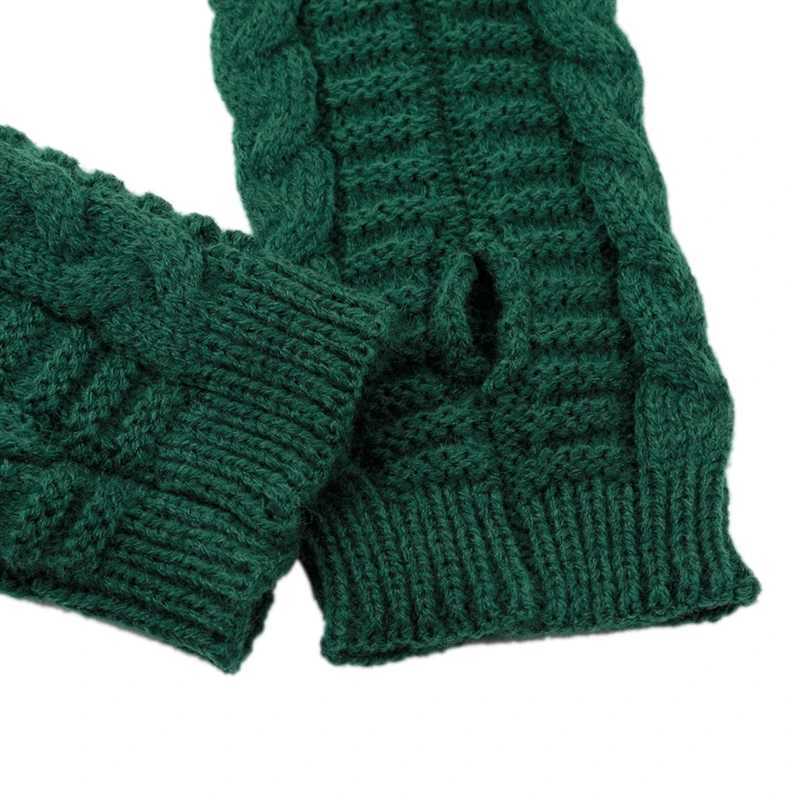 Womens Knitted Embroidery G Student Autumn Cold proof Fashion Warm Soil Finger G Accory W241026