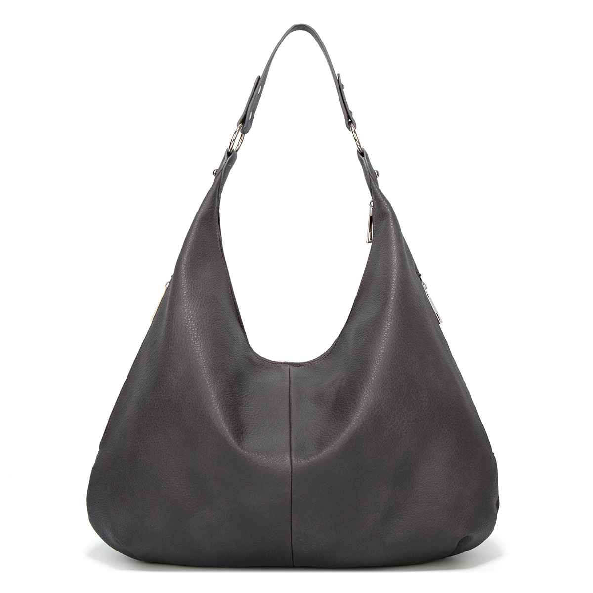 Designer Leather Crossbody Loop Hobo Tote: Large Capacity Shoulder Bag Handbag