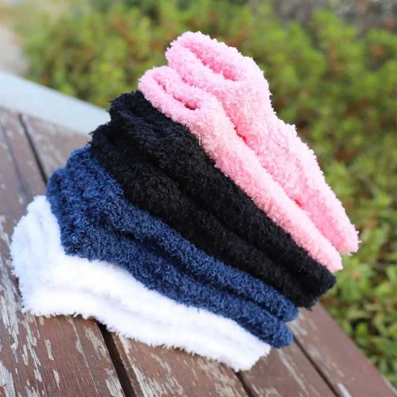 Womens wool thick work Gs winter warm plush fur full finger gloves soft elastic casual solid bicycle Gs W241026