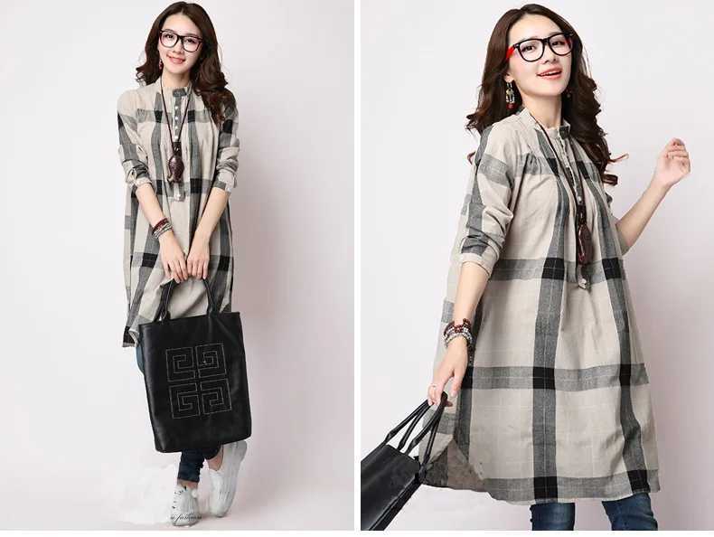 New sewing loose casual pregnant womens dress autumn and winter pregnant womens clothing plus size pregnant womens clothing W241026