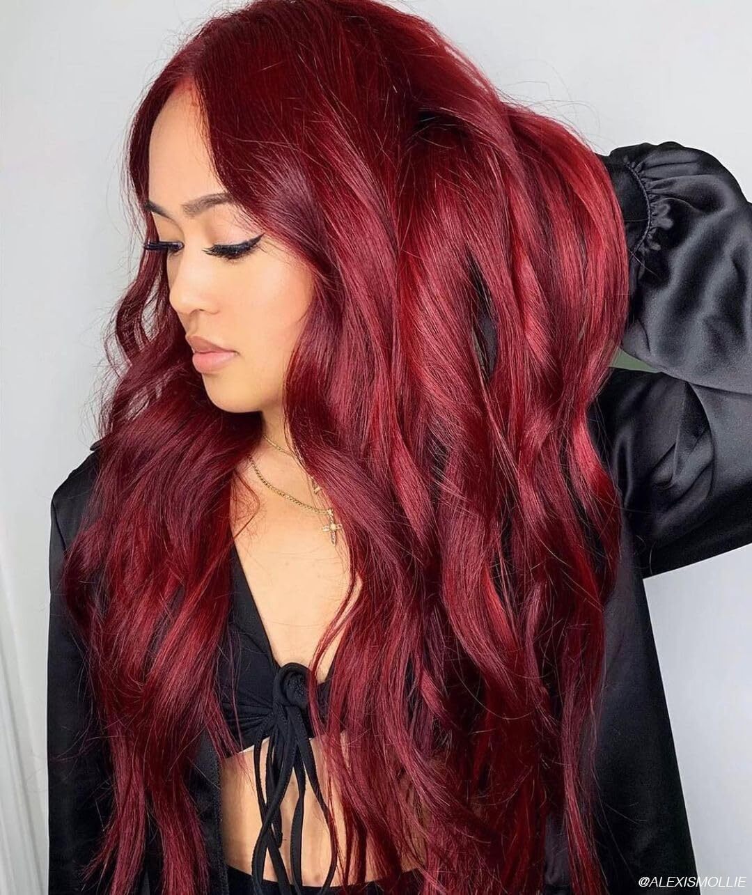Glueless 13x6 HD Curly 99J Bury Body Wave Lace Front Human Hair Wigs For Women Daily Use Cosplay