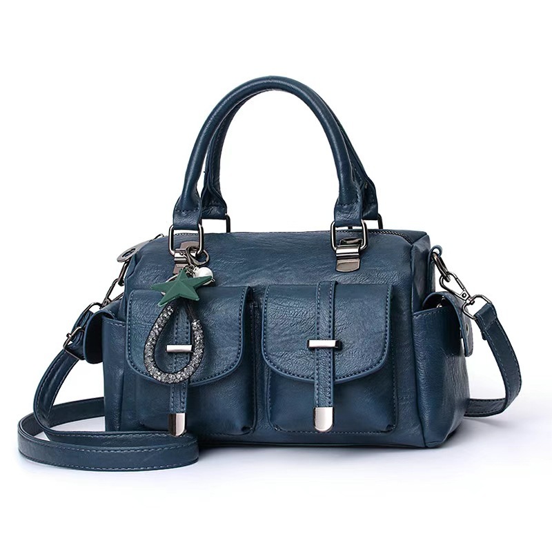 2024 Designer Trendy Fashion Elegant Soft Leather PU Women's Multi Functional Shoulder Bag Crossbody Bag Big Bag