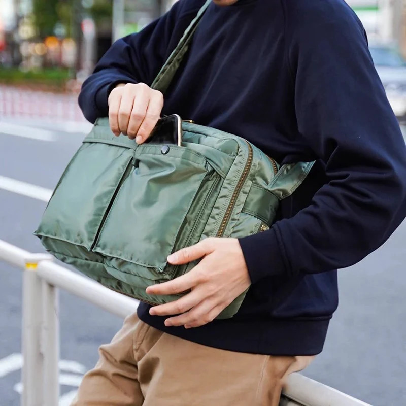 Men Water Resistant Crossbody Bags Student Large Capacity Handbags Unisex Messenger Bags Satchels for Travel Casual Crossbody 241025