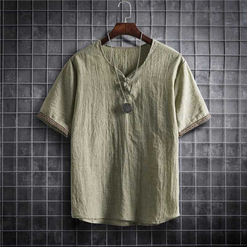 M-5XL Plus Size Summer Mens Shirt Solid Color Korean Fashion Mens Short Shirt Haiyi Short Shirt Lightweight Clothing W241026