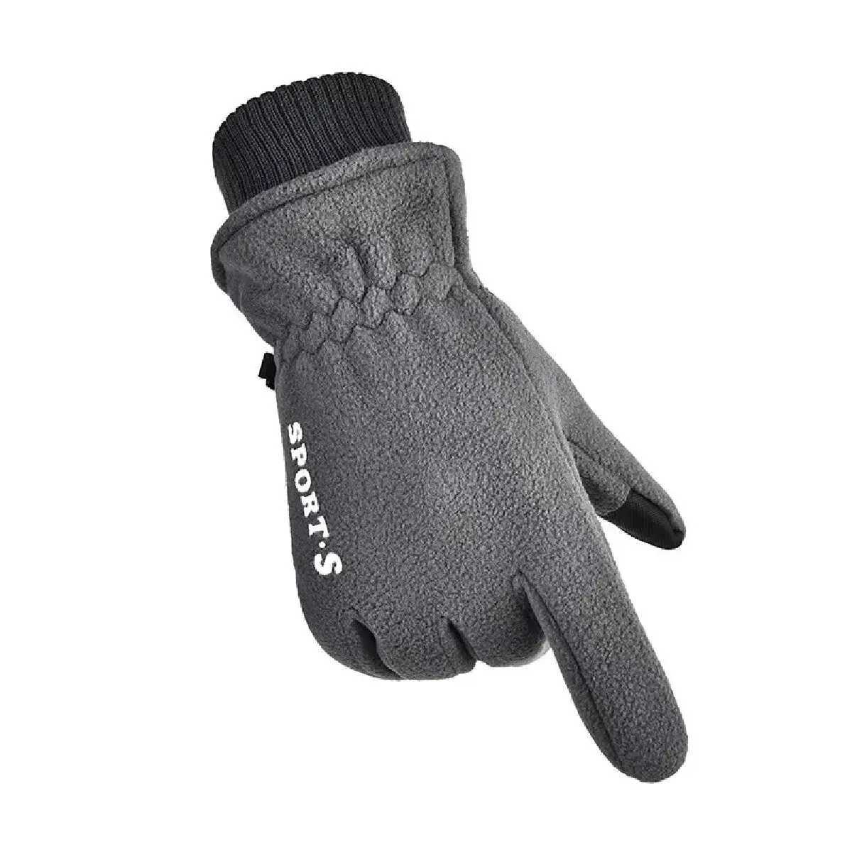 Winter Skiing Warm Gs Mens Outdoor Bicycle Waterproof and Anti slip Thick Womens Couple Touch Screen Cashmere W241026