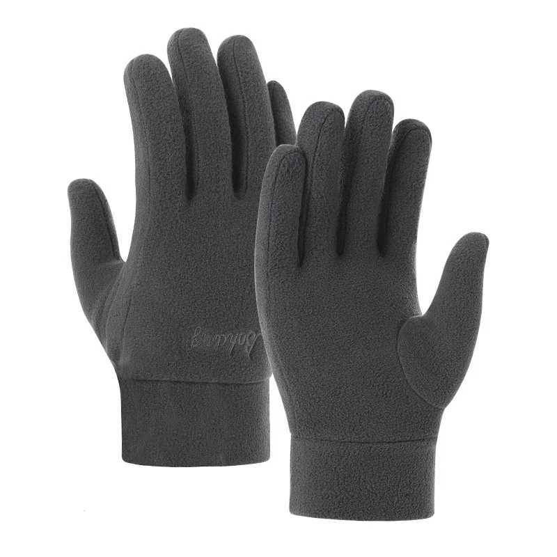 Winter Gs Mens Bicycle Womens Hot Wool Cold resistant Windproof Bicycle Outdoor Running Ski Gloves W241026